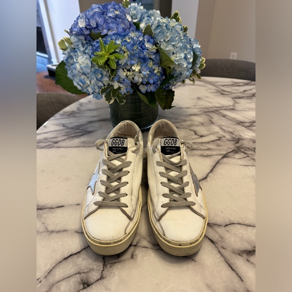 Golden Goose White Hi Star Platform Sneaker - Picture 5 of 5